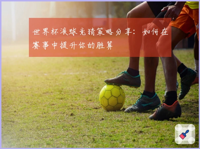 世界杯滚球竞猜策略分享：如何在赛事中提升你的胜算
